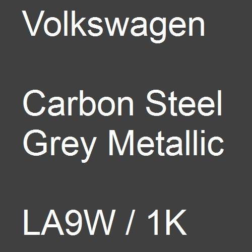 Volkswagen, Carbon Steel Grey Metallic, LA9W / 1K.